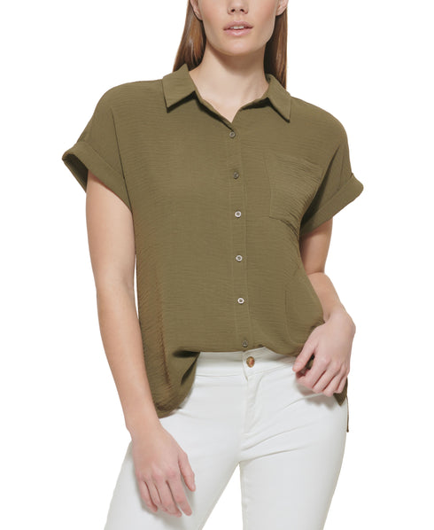 Short Sleeve Button Down Shirt